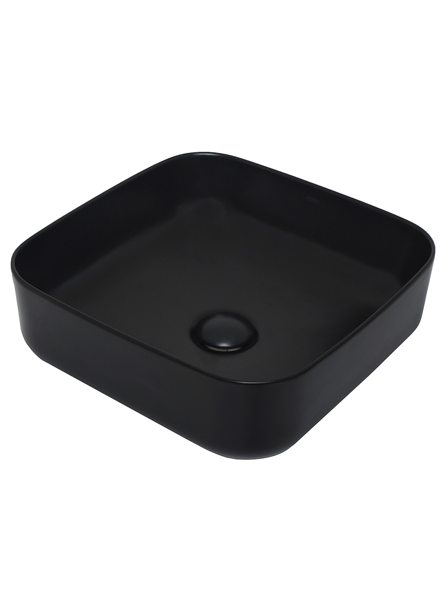 Раковина накладная (39x39) AQUAme AQM5011MB
