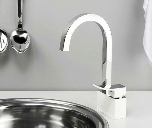 Смеситель для кухни  WasserKRAFT Aller 1067WHITE