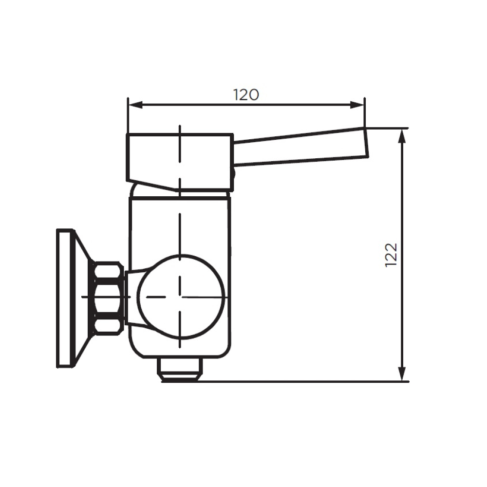 Смеситель для душа Dorff Logic  new D3020000SS