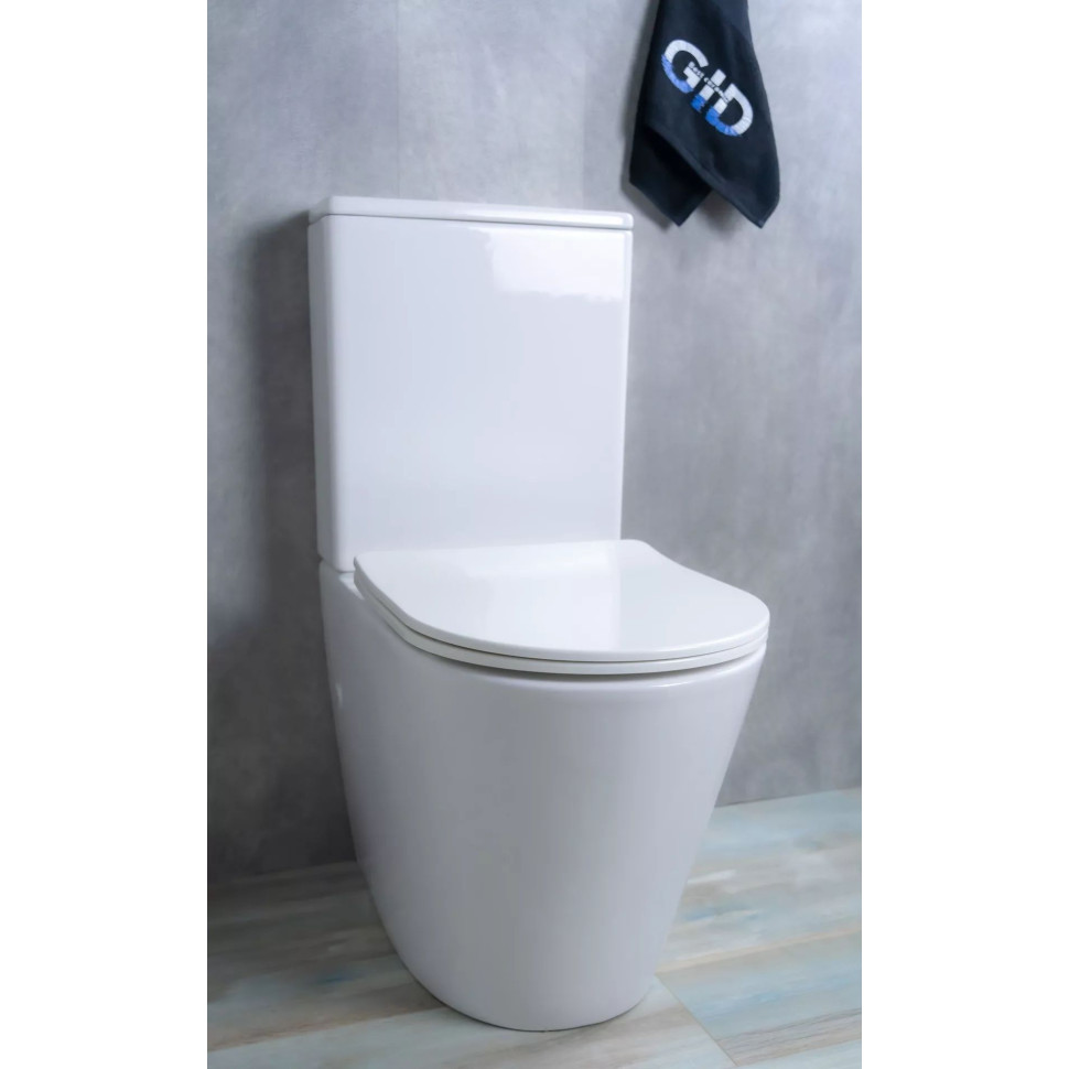 Напольный унитаз с бачком безободковый Gid Tr2179