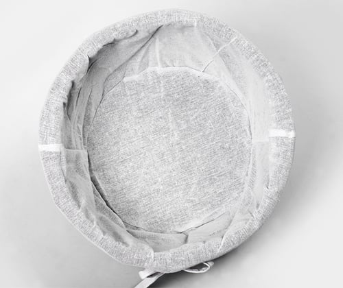 Плетеная корзина с крышкой для белья WasserKRAFT Donau WB-530-L