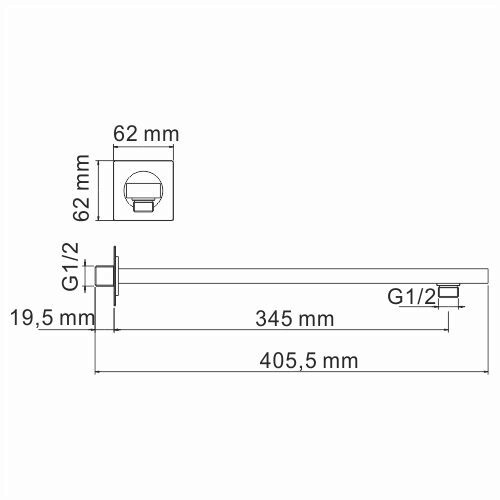 Душевой комплект WasserKRAFT A7651.304.305.183.208.280.197.207