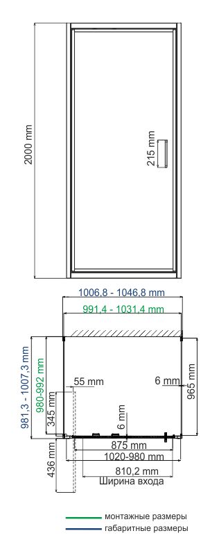 Душевой уголок (100х100) WasserKRAFT Salm 27I42