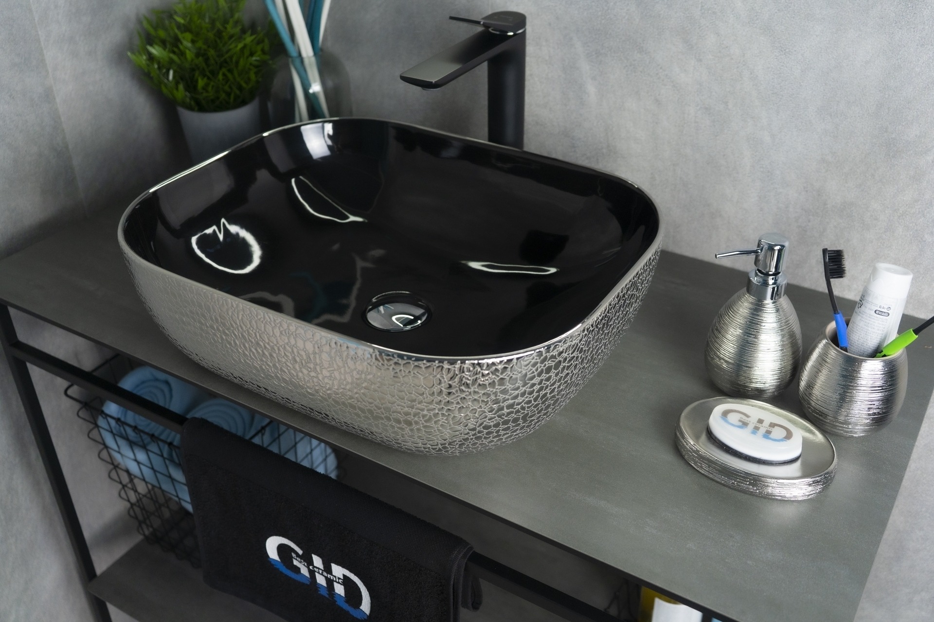 Раковина накладная (50х40) Gid D1302h020