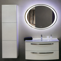 Зеркало с LED подсветкой Relisan GLORIA Гл000024342, 90x70