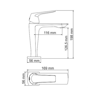 Смеситель для раковины WasserKRAFT Neime 1903