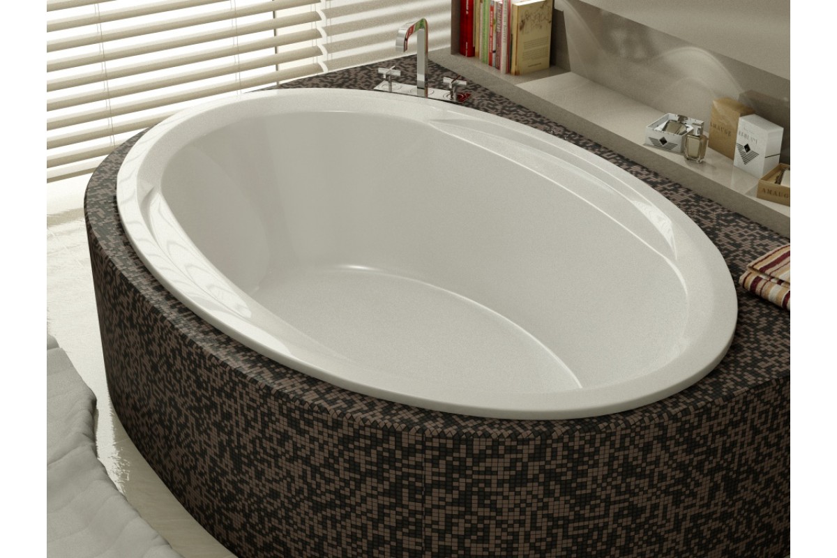 Ванна акриловая встраиваемая Vayer Opal Гл000006826, 180x120