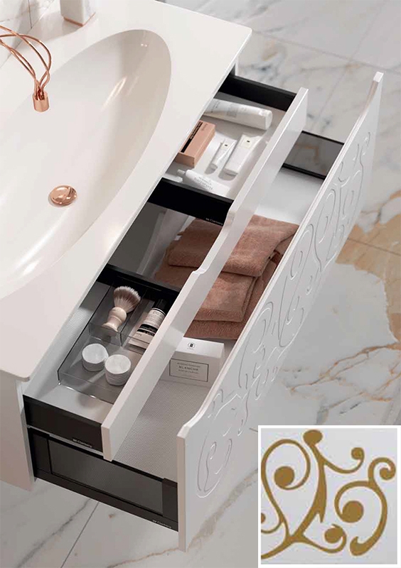 Тумба под раковину Aqwella Clarberg Elegance 120 EL0112GL