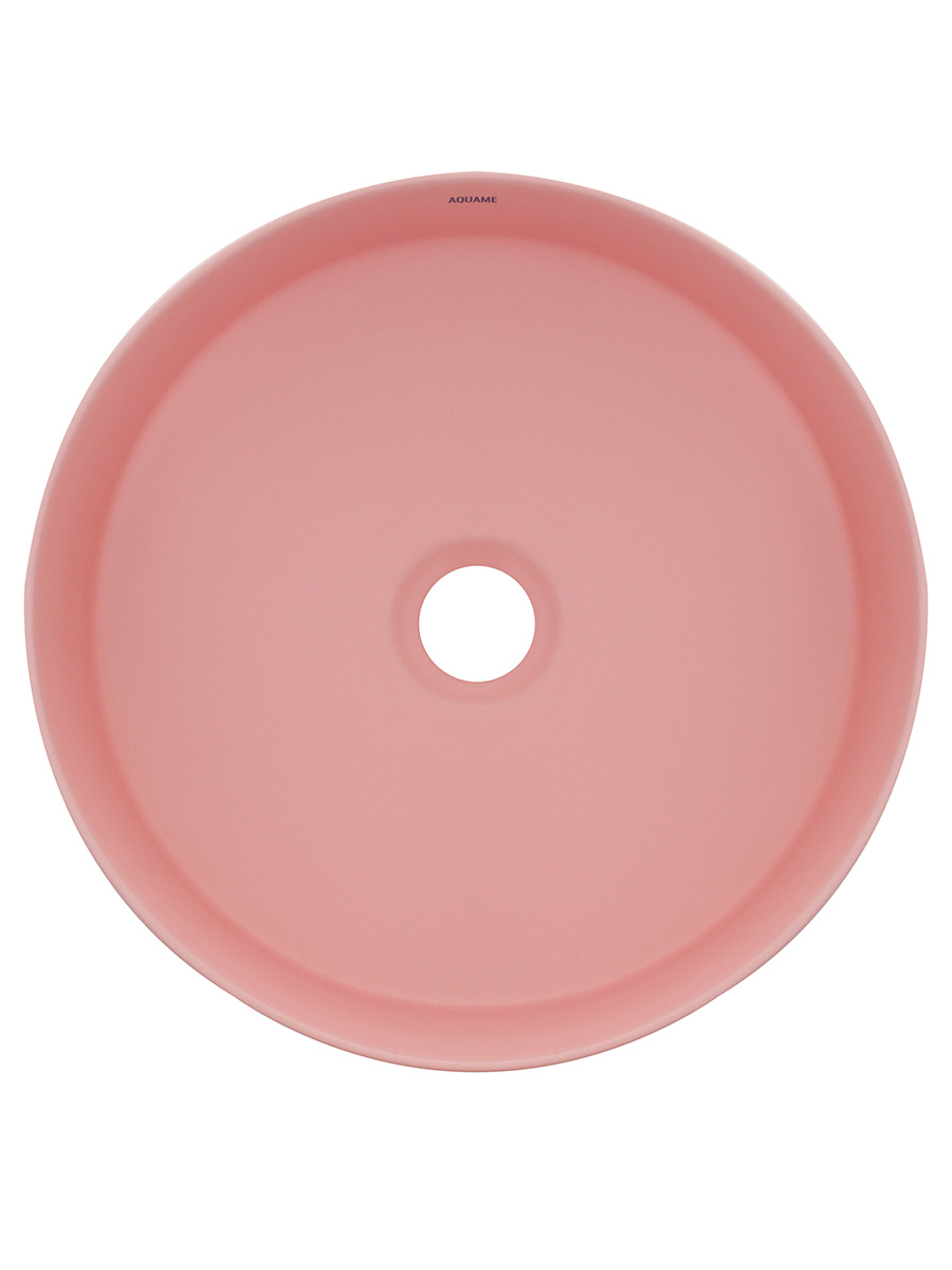 Раковина накладная (35,5x35,5) AQUAme AQM5012MP