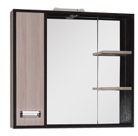 Зеркало-шкаф c подсветкой Onika Гамма 75 (75x71,2) 207518