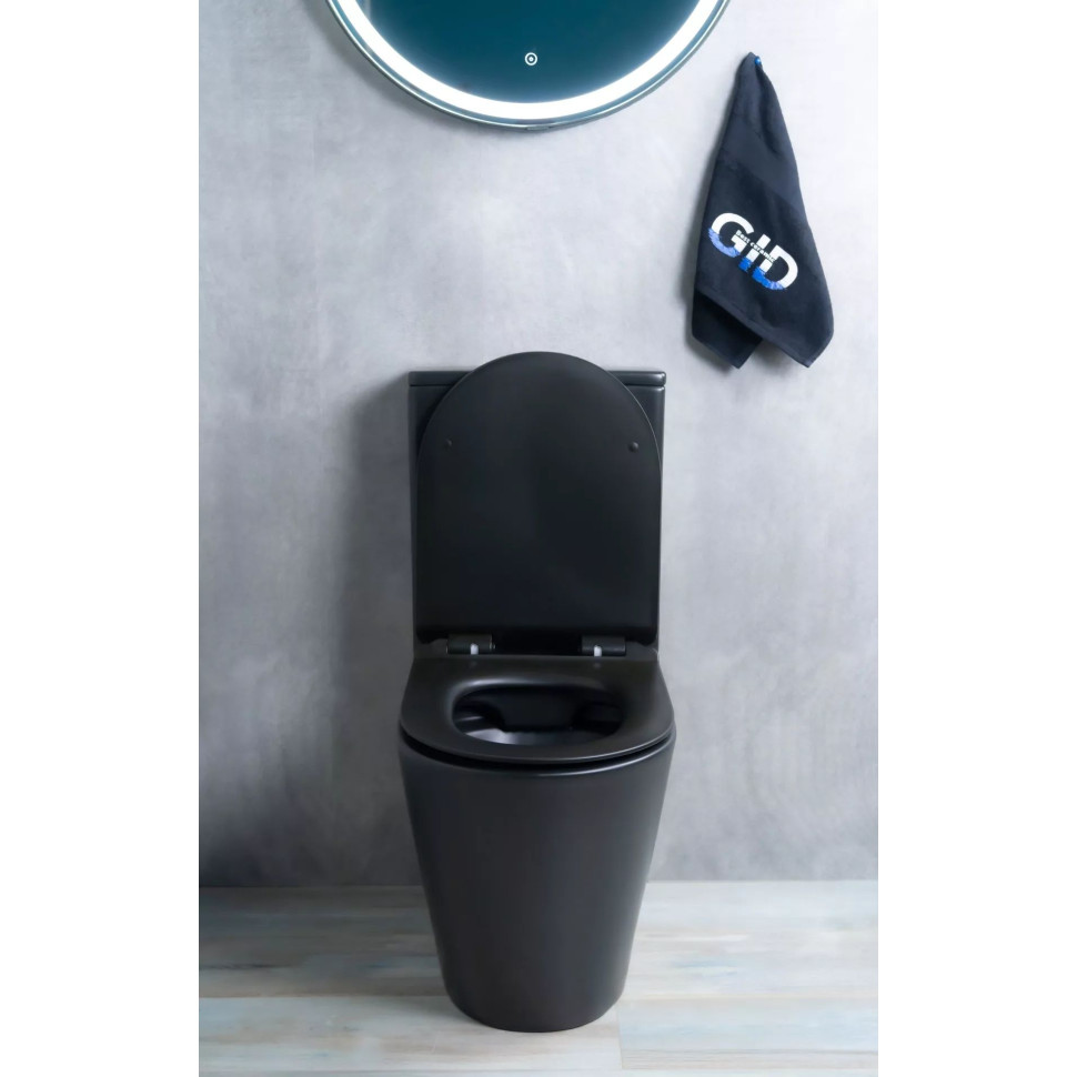 Напольный унитаз с бачком безободковый Gid Tr2179BM