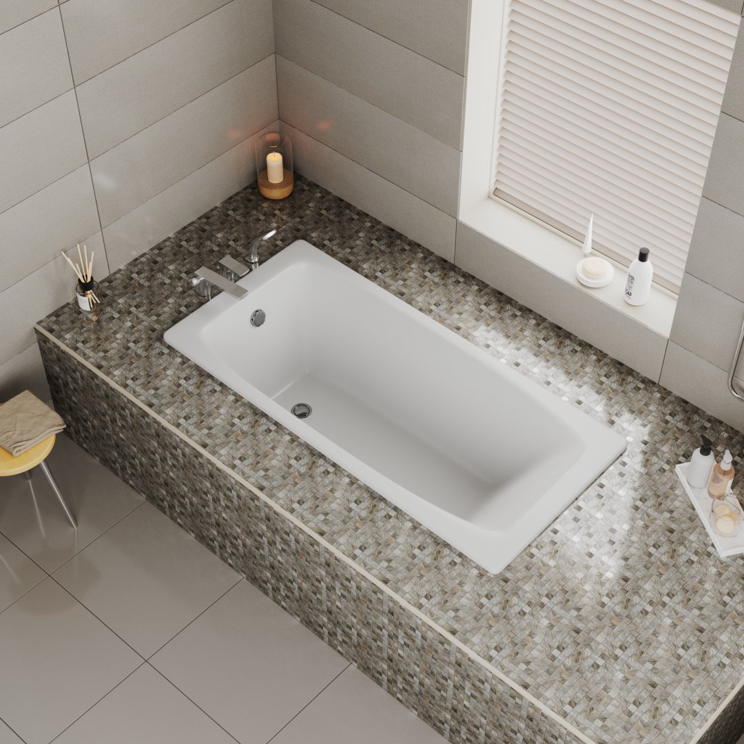 Ванна чугунная (170х70) Delice Repos DLR220508