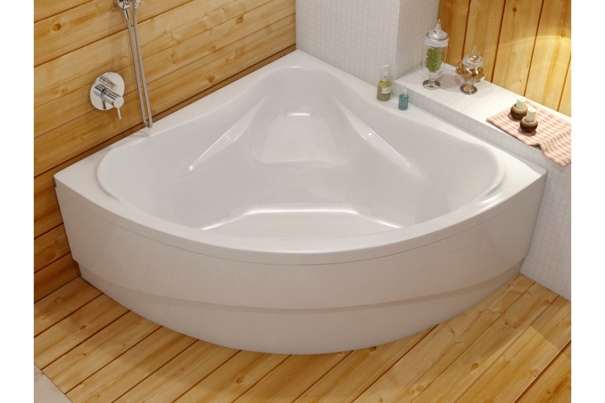 Ванна акриловая угловая Relisan MIRA Гл000000546, 140x140