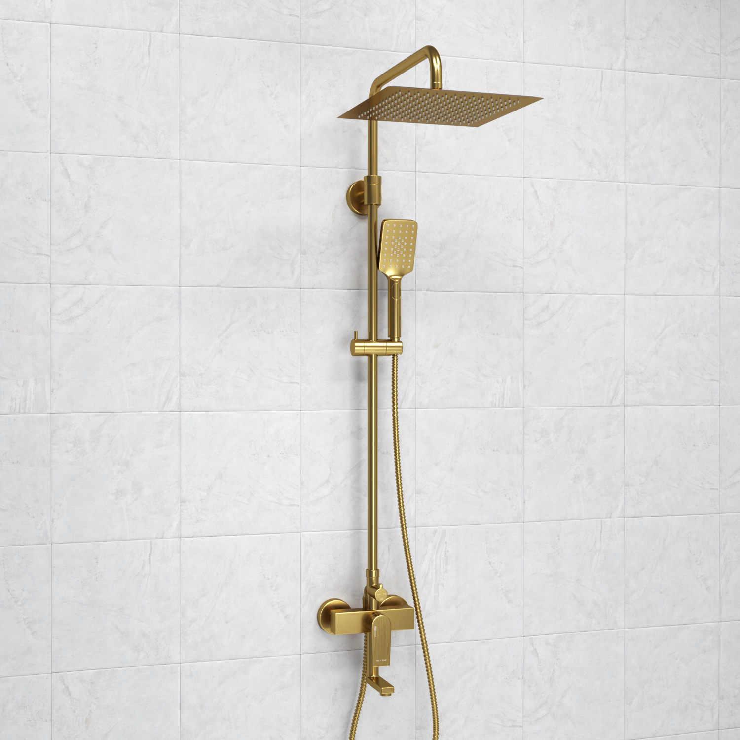 Душевая система WasserKraft A155.260.201.BG