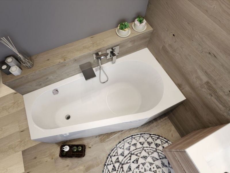 Ванна акриловая Riho Delta Plug & Play (150х80) L B067007005