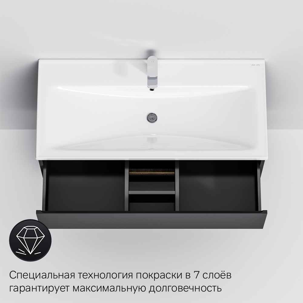 Тумба под раковину 100 Am.Pm X-Joy M85AFHX1002BM