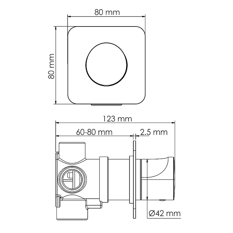 Переключатель потоков WasserKRAFT A278