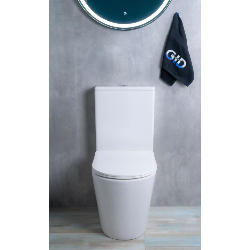 Напольный унитаз с бачком безободковый Gid Tr2179