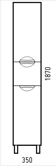 Пенал Corozo Алиот 35 SD-00000598