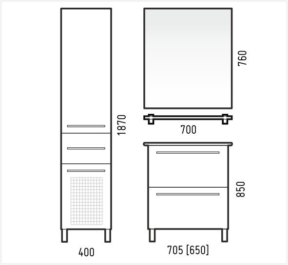 Пенал Corozo Мирэль 40 SD-00000400