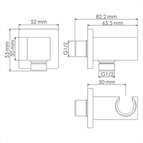 Подключение шланга WasserKRAFT Aisch A184