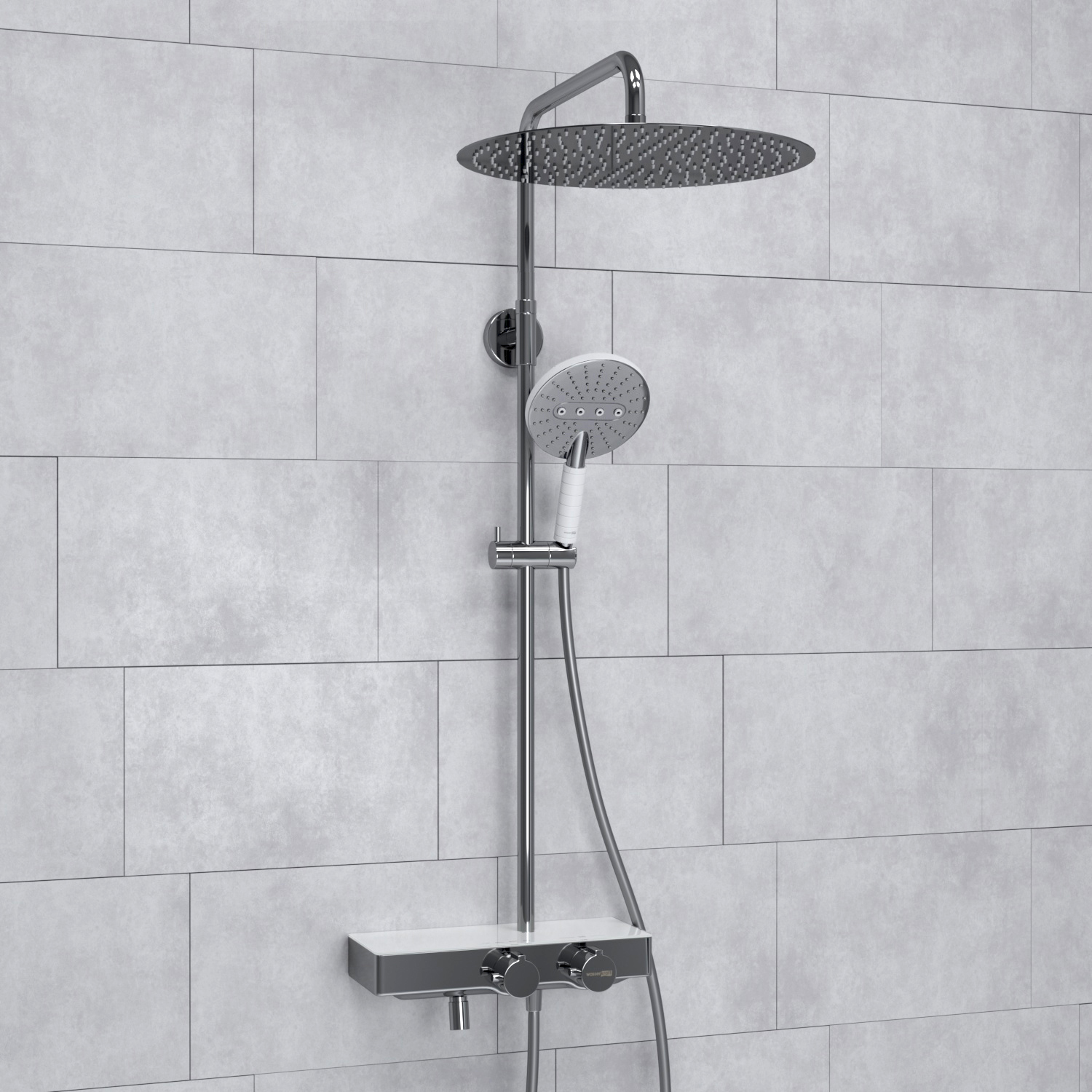 Душевая система WasserKraft A113.117.059.CH Thermo