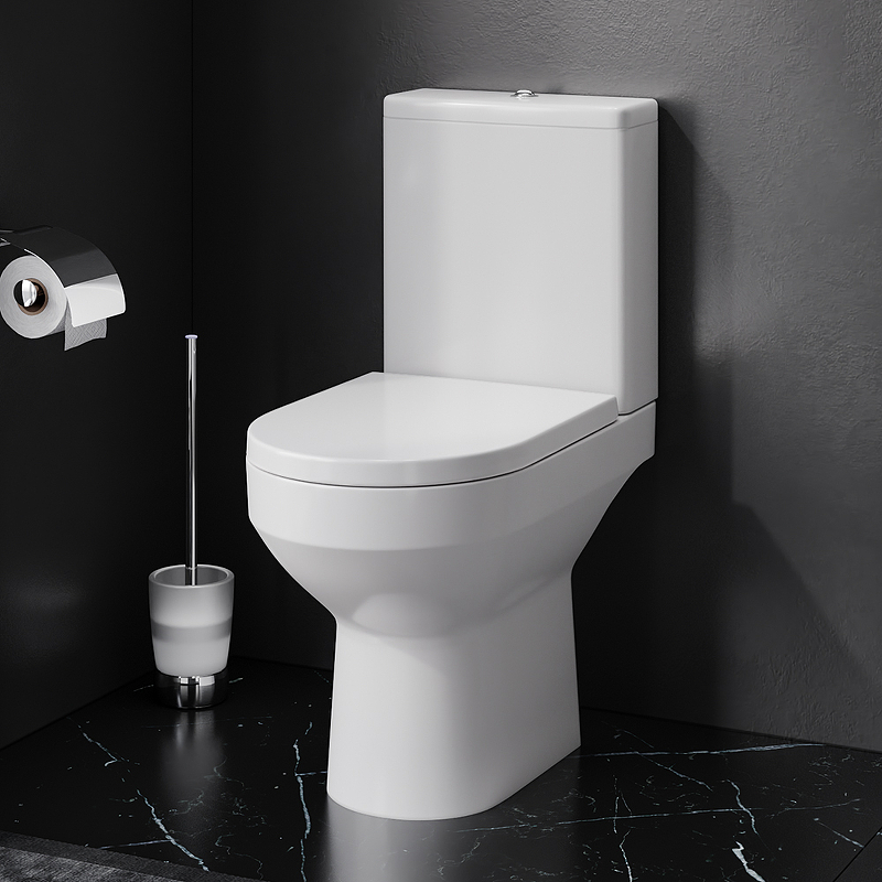 Комплект унитаз напольный и аксессуары AM.PM Spirit CK70DC