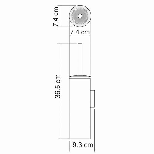 Ершик для унитаза подвесная WasserKRAFT K-1057