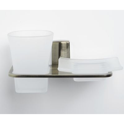 Держатель стакана и мыльницы WasserKRAFT Exter K-5226