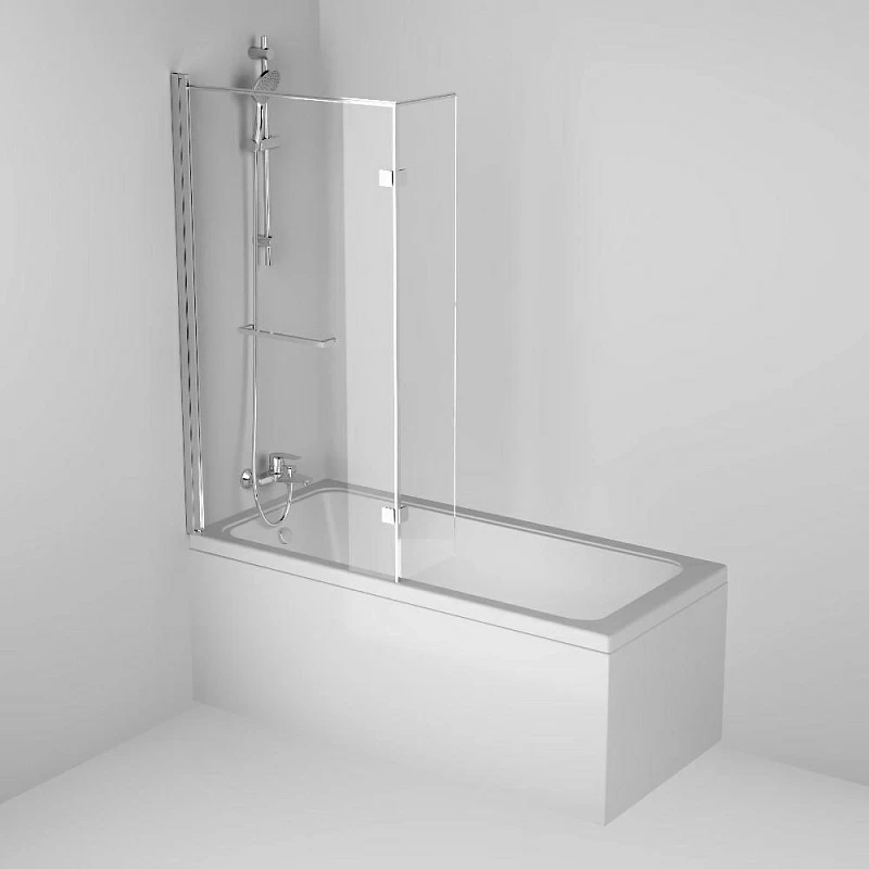 Шторка для ванной Damixa Skyline DX35WBS-D7W1-150MT