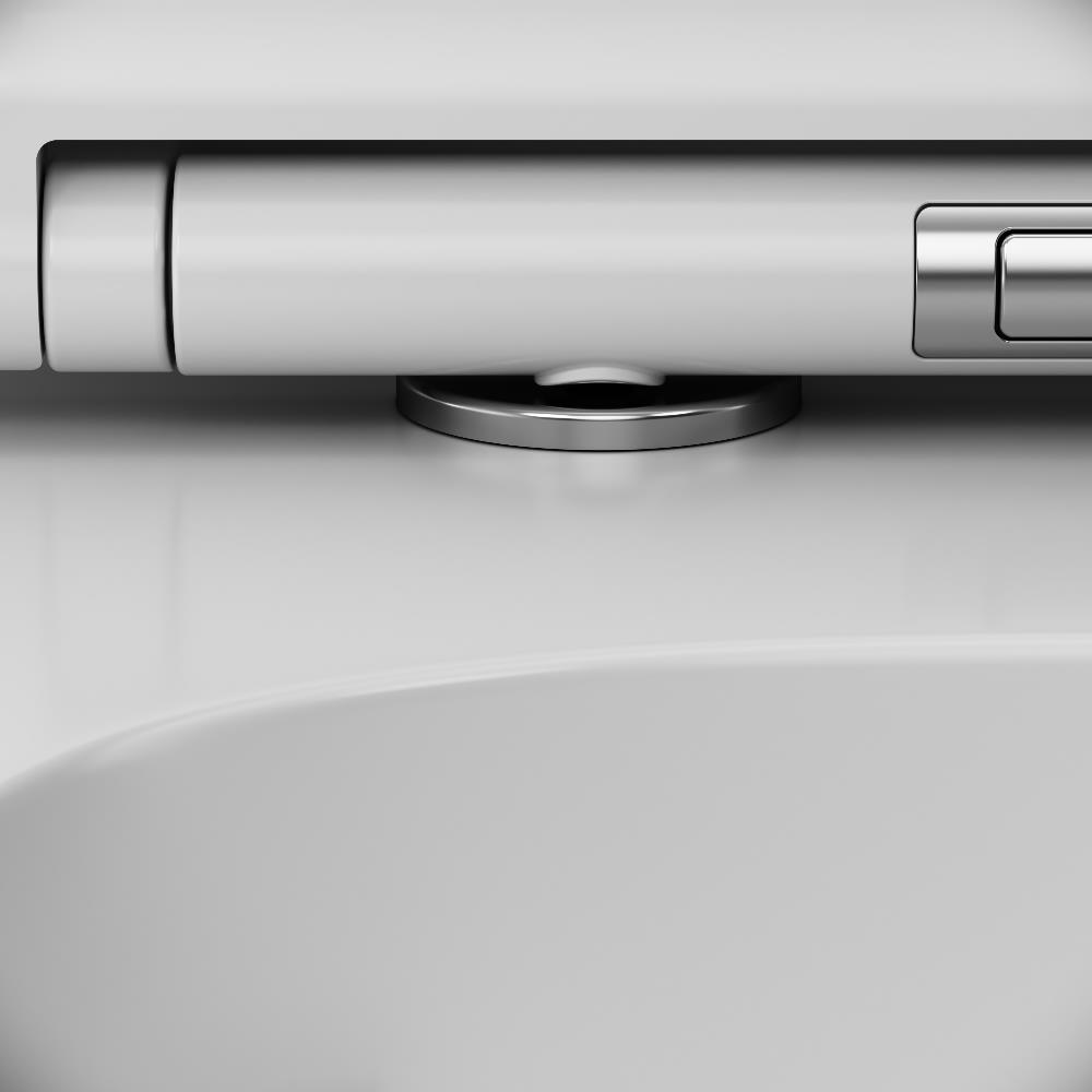 Подвесной унитаз безободковый с сиденьем микролифт Am.Pm X-Joy C85A1702SC