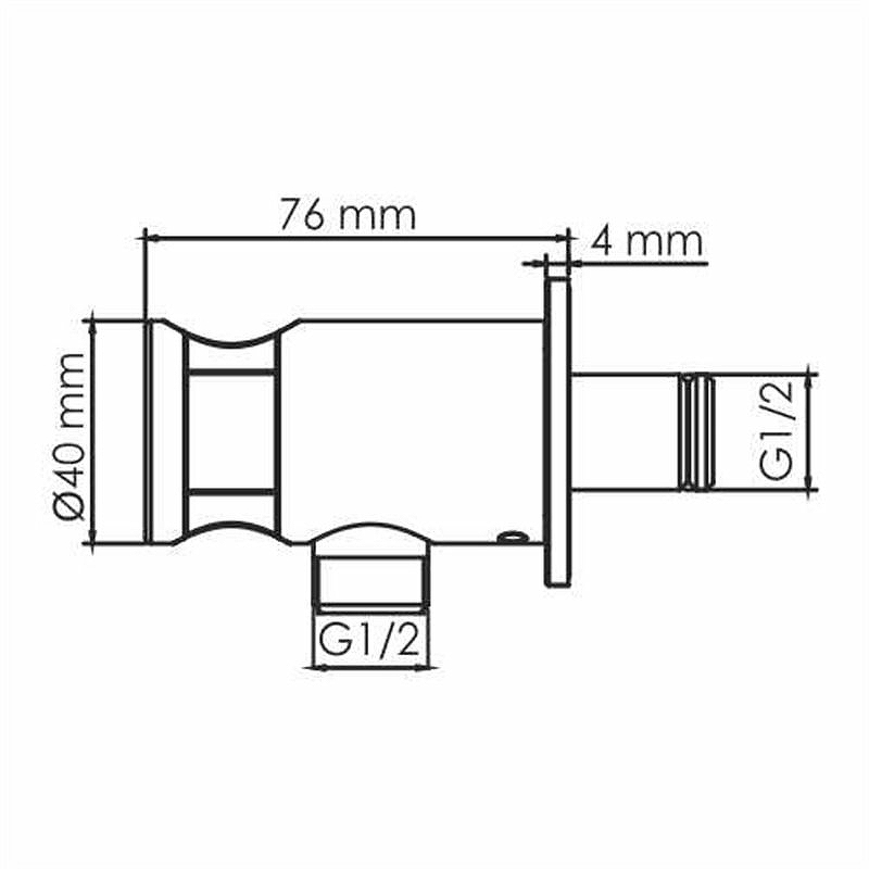 Душевая система WasserKRAFT А71208, Золото