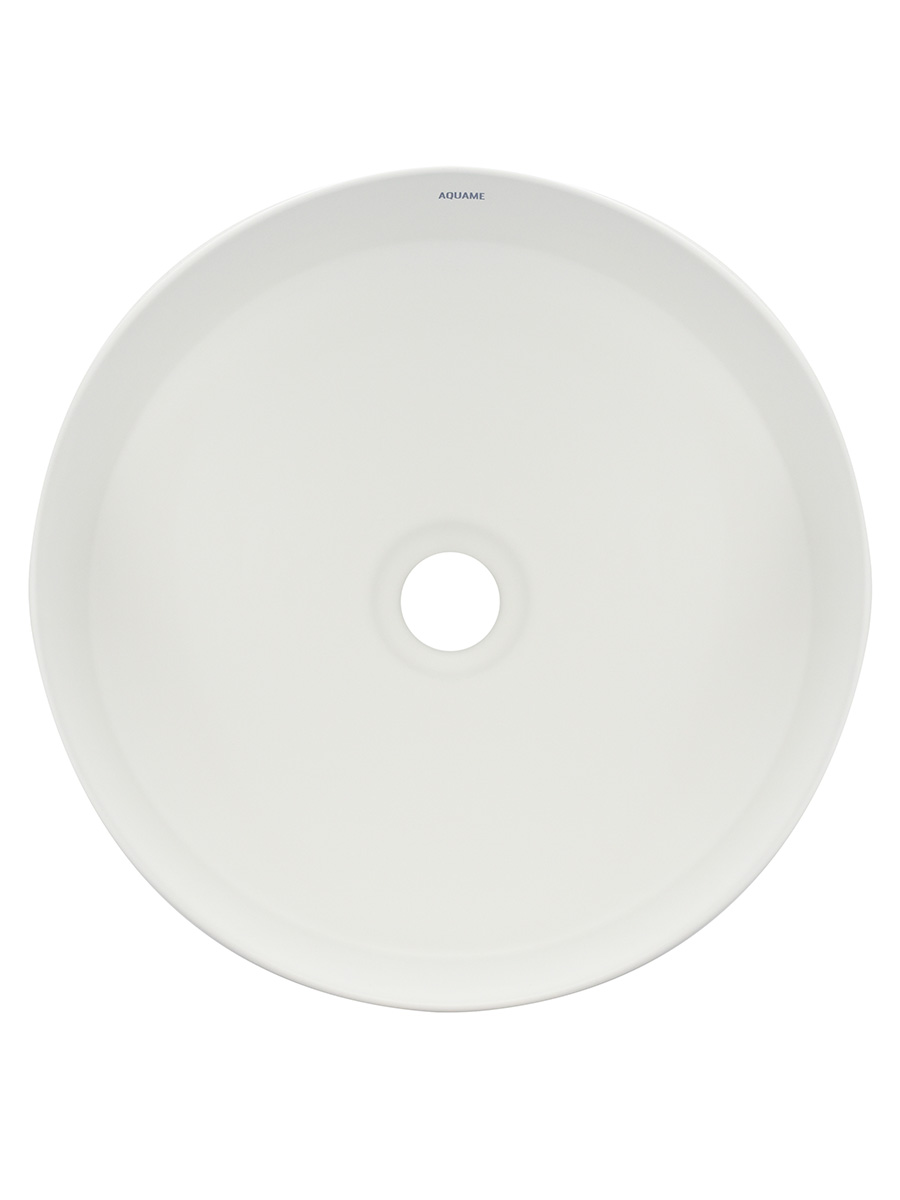 Раковина накладная (35,5x35,5) AQUAme AQM5012MW
