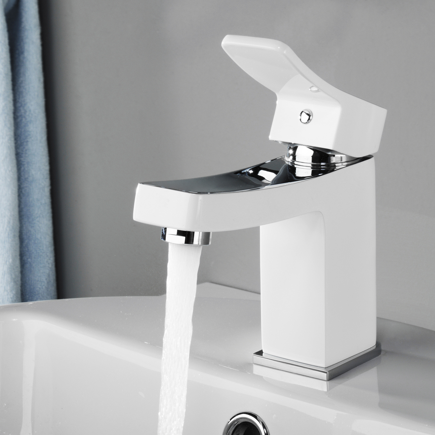 Смеситель для раковины WasserKRAFT Aller 1063WHITE