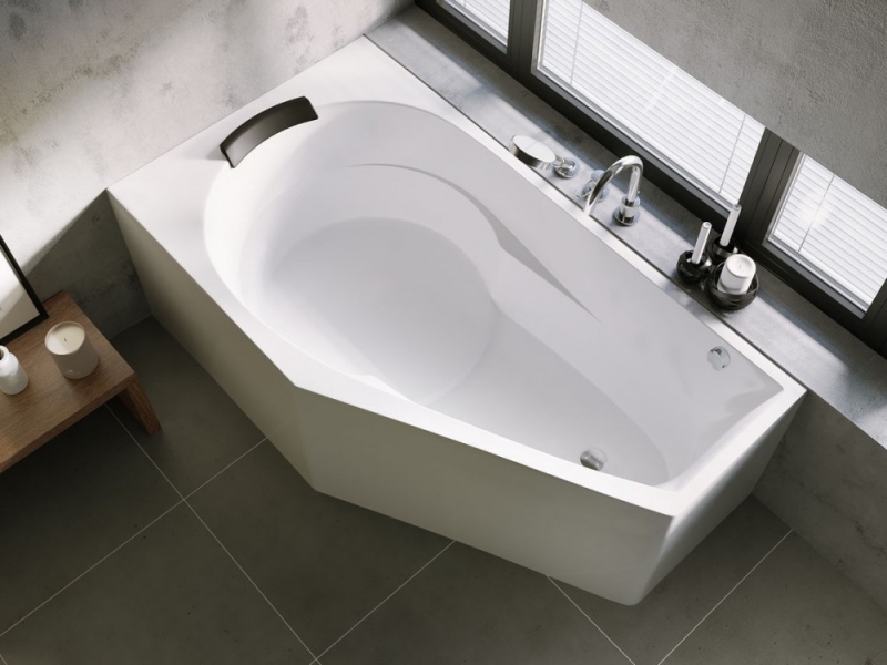 Ванна акриловая Riho Yukon Plug & Play R (160x90) B008012005