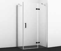 Душевой уголок (120х80) WasserKRAFT Aller 10H06RBLACK MATT