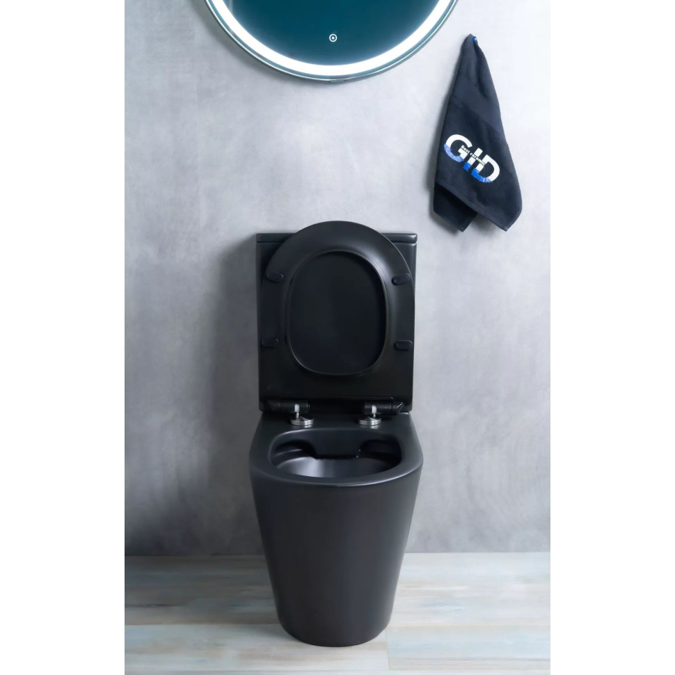 Напольный унитаз с бачком безободковый Gid Tr2179BM