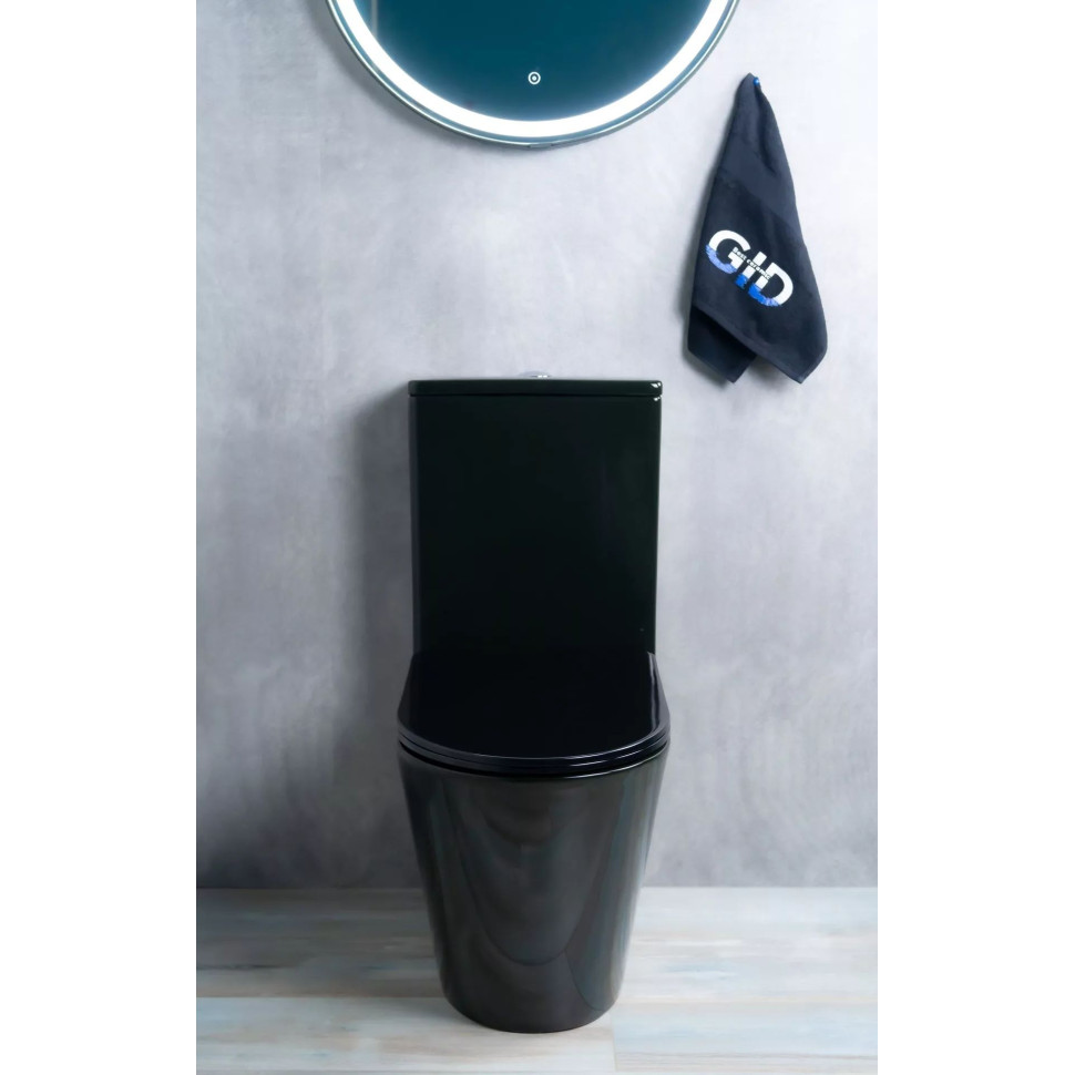 Напольный унитаз с бачком безободковый Gid Tr2179BL