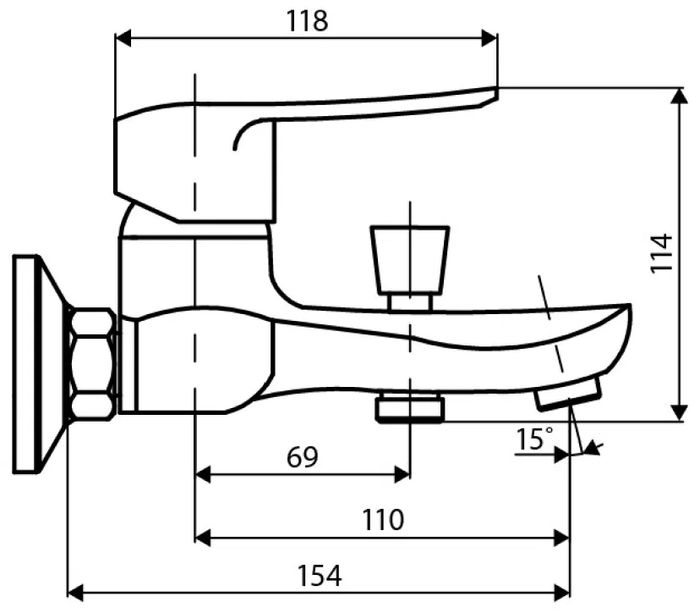 Набор смесителей 2 в 1 Dorff Prime D4085016