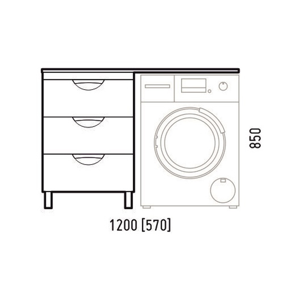 Тумба напольная Corozo Алиот 120 SD-00000597