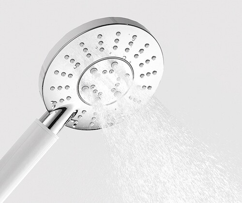 Встраиваемый комплект для душа с верхней душевой насадкой и лейкой Wasserkraft A16067WHITE SET1242
