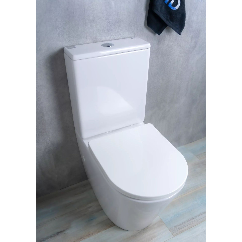 Напольный унитаз с бачком безободковый Gid Tr2179