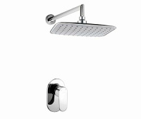 Встраиваемый комплект для душа с верхней душевой насадкой Wasserkraft A12031 SET294