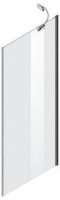 W30G-W120-200-CT-R Sensation, боковая стенка 1200х2000, правосторонняя, профиль хром, стекло прозрач