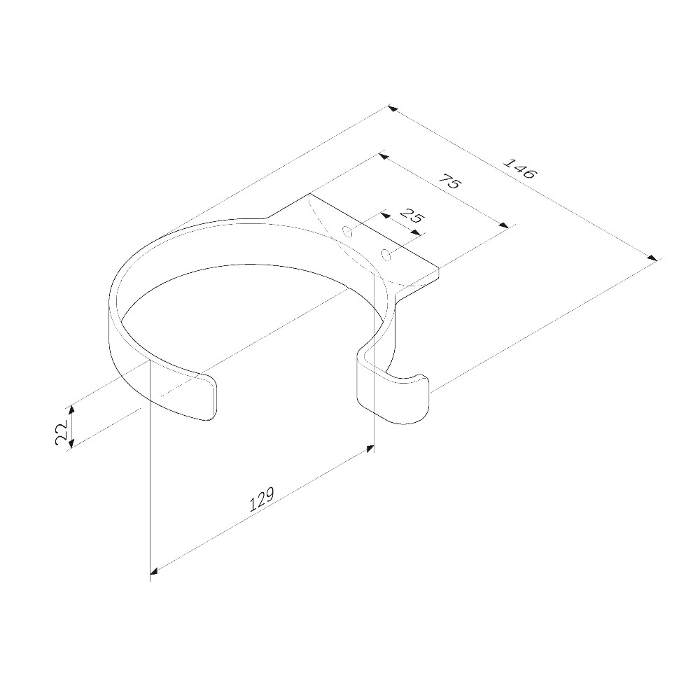 Держатель для фена Am.Pm Inspire 2.0 A50A32300