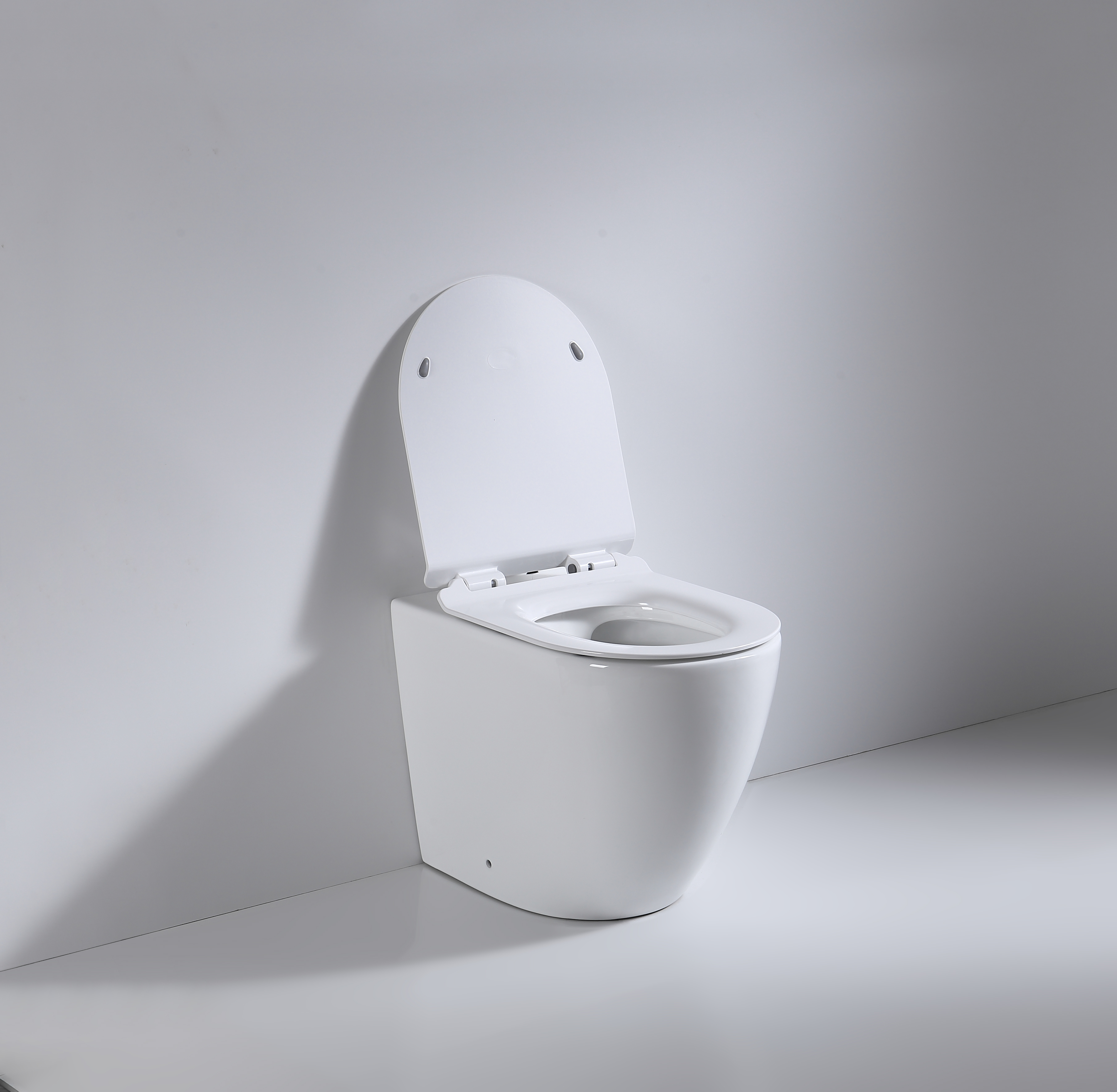Унитаз приставной безободковый с сиденьем микролифт beWash Aldo BKFSR001565