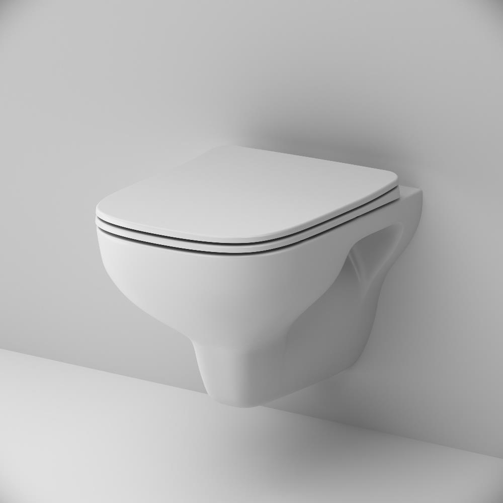 Подвесной унитаз безободковый с сиденьем микролифт Am.Pm X-Joy C85A1702SC