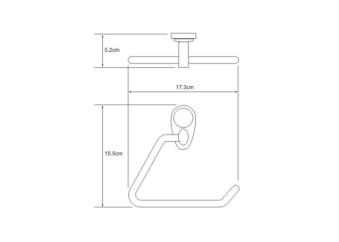 Полотенцедержатель WasserKraft Main 9261
