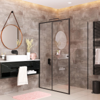 Душевой уголок  (140х80)  WasserKRAFT Dill 61S35