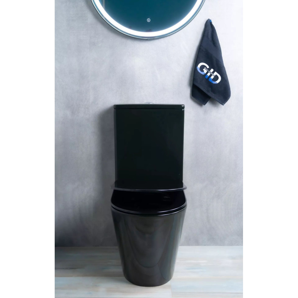 Напольный унитаз с бачком безободковый Gid Tr2179BL